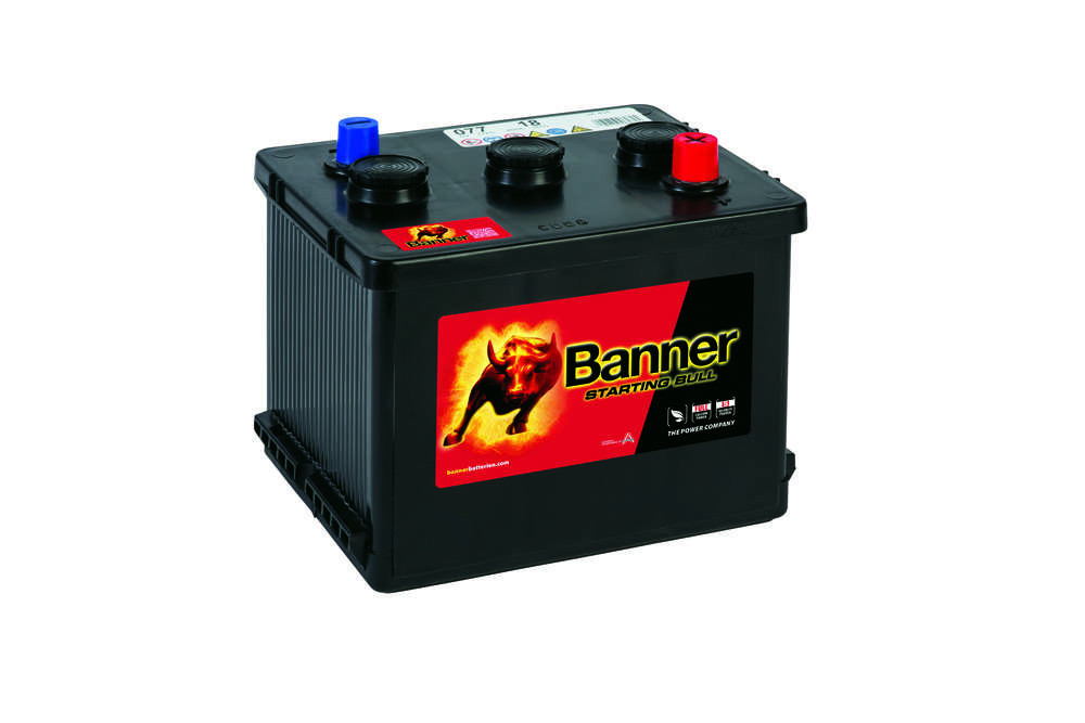 Autobaterie Banner STARTING BULL 6V 77Ah 450A (077 18)