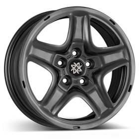 Disk plechový hybrid 6,5x16 5x114,3 ET45 CB60 antracit lak