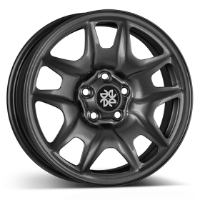 Disk plechový hybrid 6x15 5x100 ET45 CB54 antracit lak