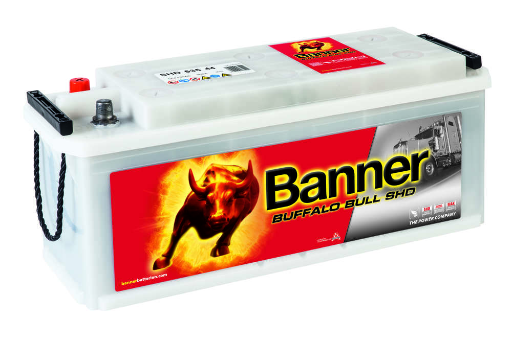Autobaterie Banner BUFFALO BULL SHD PROFESSIONAL 12V 135Ah 900A (SHD 635 44)