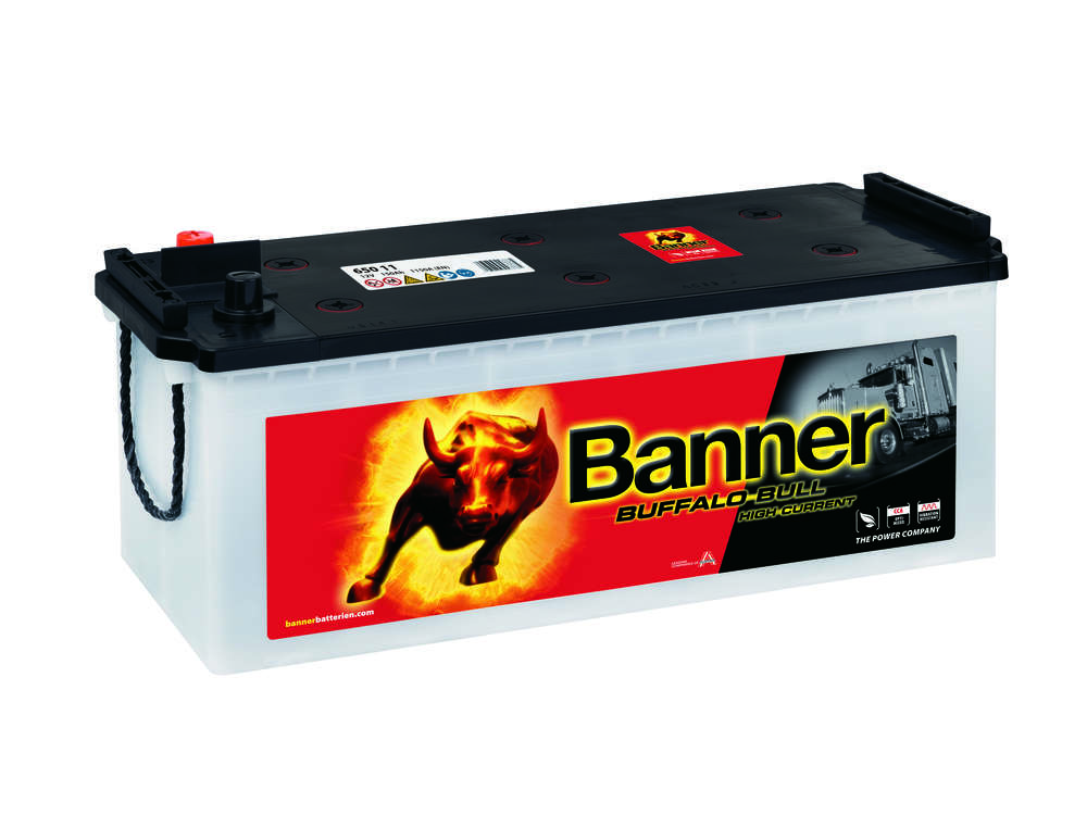 Autobaterie Banner BUFFALO BULL 12V 150Ah 1150A (650 11)