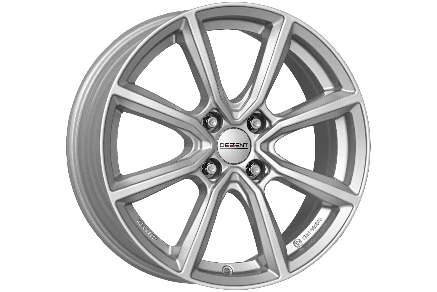 DEZENT TN silver 6x16 4x100 ET50 CB54,1