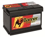 Autobaterie Banner POWER BULL 12V 72Ah 670A (P72 09)