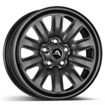 Disk plechový hybrid 6,5x16 5x114,3 ET40 CB66,1 antracit lak