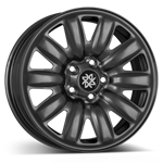 Disk plechový hybrid 6,5x16 5x112 ET46 CB57,1 antracit lak