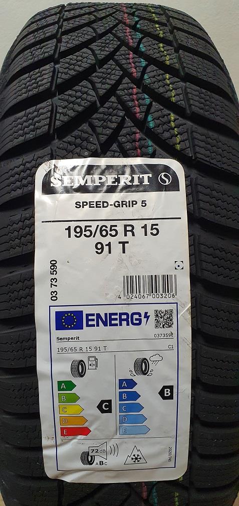 195/65 R15 91T SEMPERIT SPEED-GRIP 5