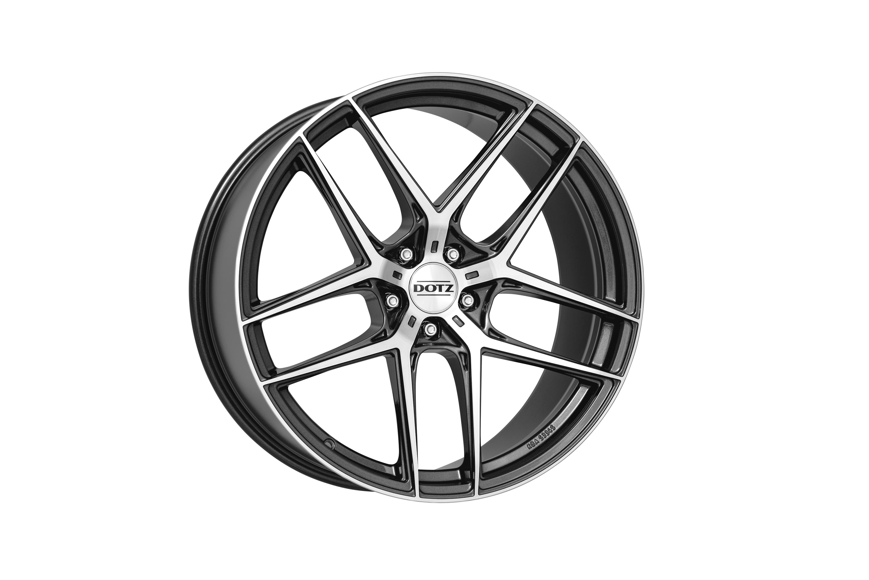 DOTZ LagunaSeca dark 8x19 5x112 ET45 CB70,1